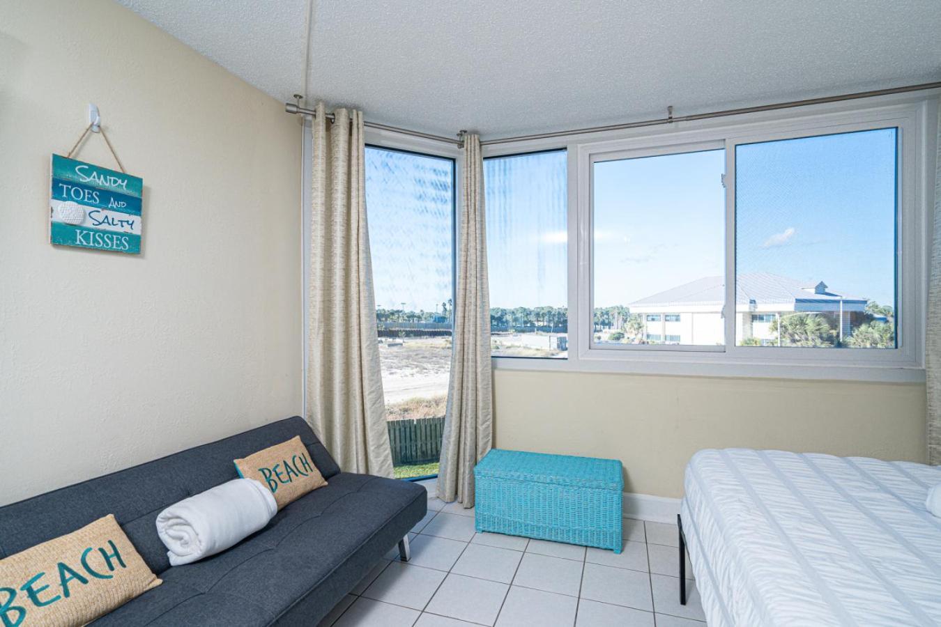 Seas The Day - Top Of The Gulf 320 - Beach Front Resort - Free Beach Chair Service Panama City Beach Exterior foto